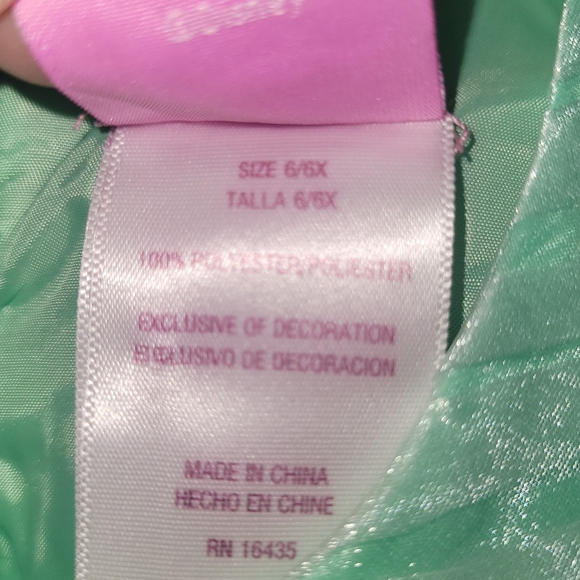 Girls new Princess Arial style dress. - Picture 6 of 6